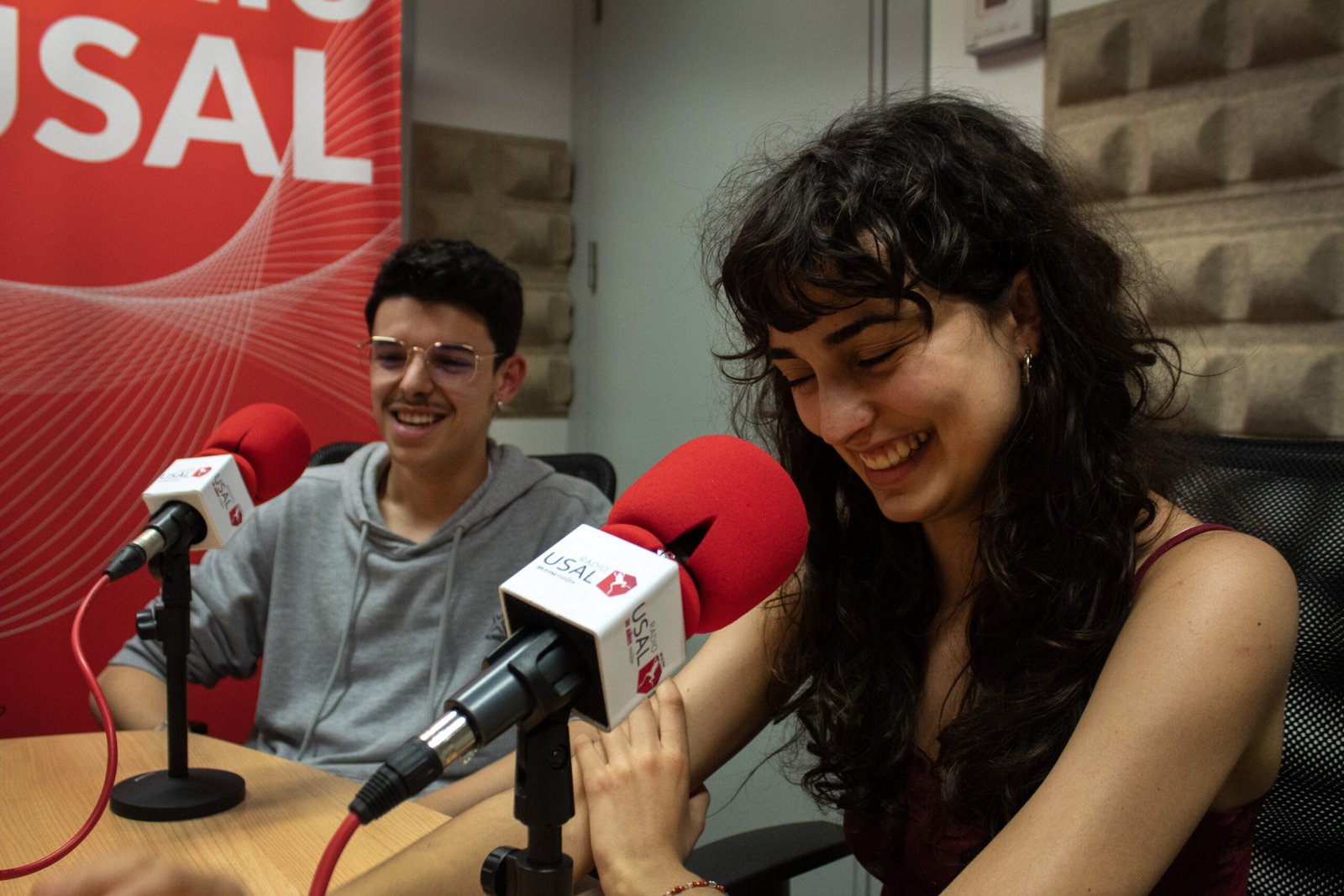 IRENE Y SERGIO EN ESTUDIO